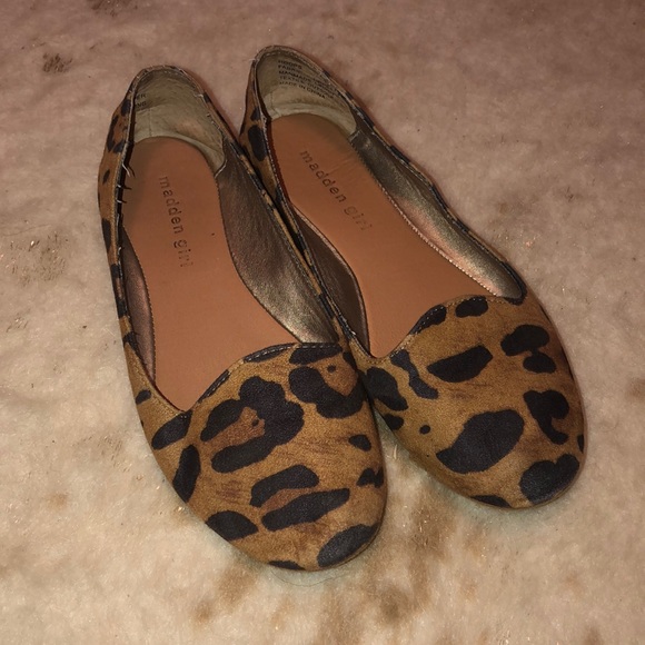 Madden Girl Shoes - MADDEN GIRL CHEETAH PRINT FLATS